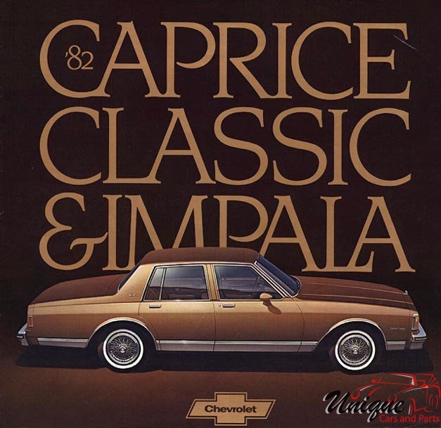 1982 Chevrolet Caprice Impala Brochure Page 4